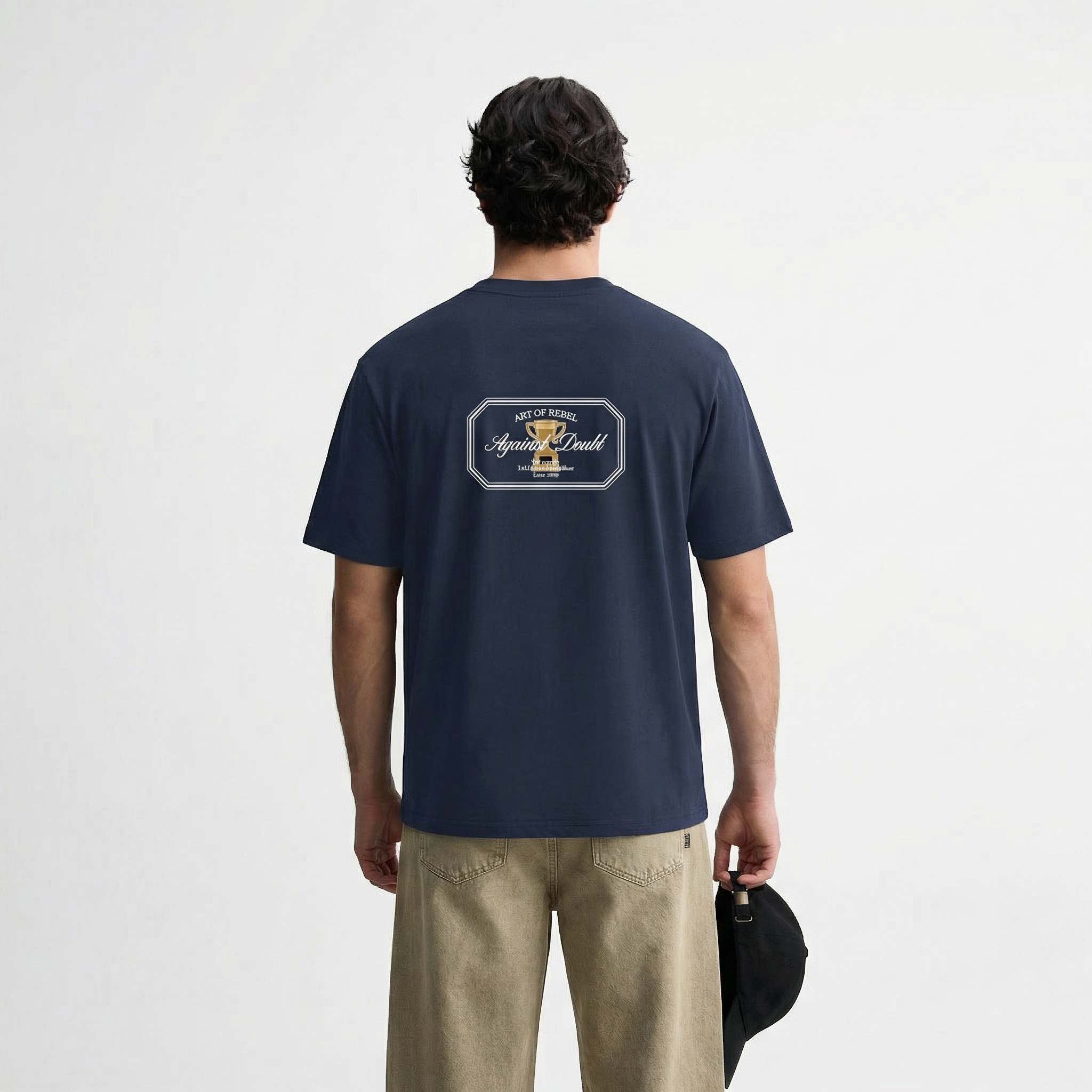 Against Doubt T-Shirt - Navy