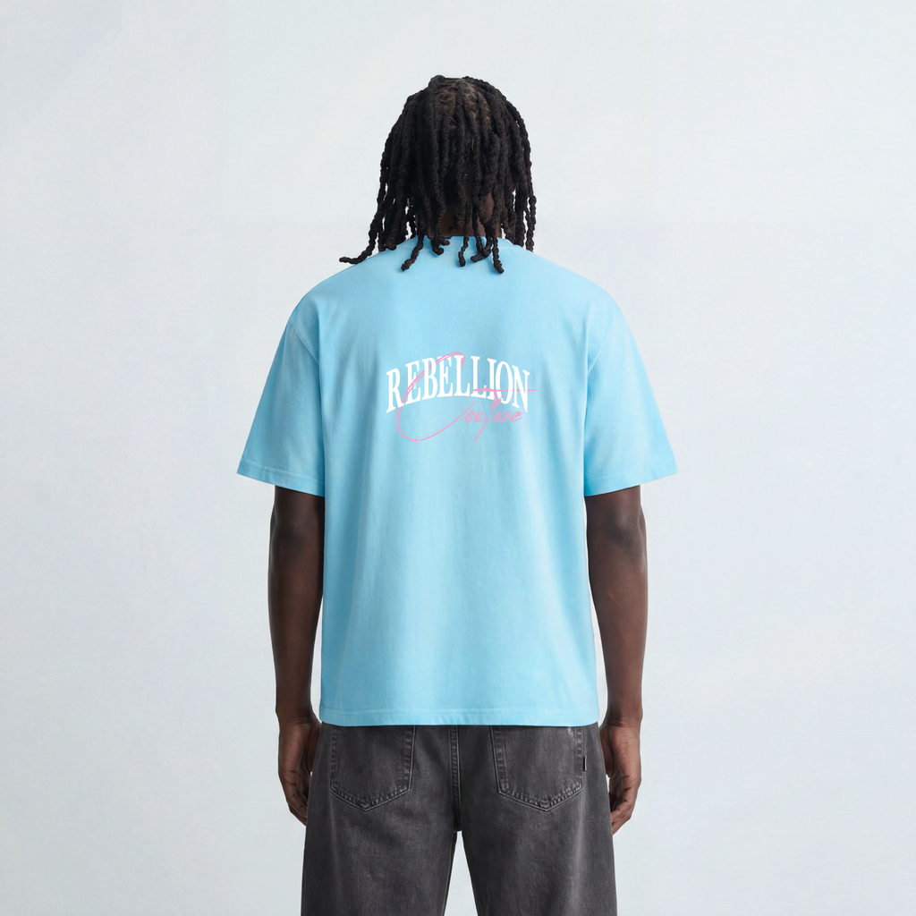 Couture T-Shirt - Baby Blue
