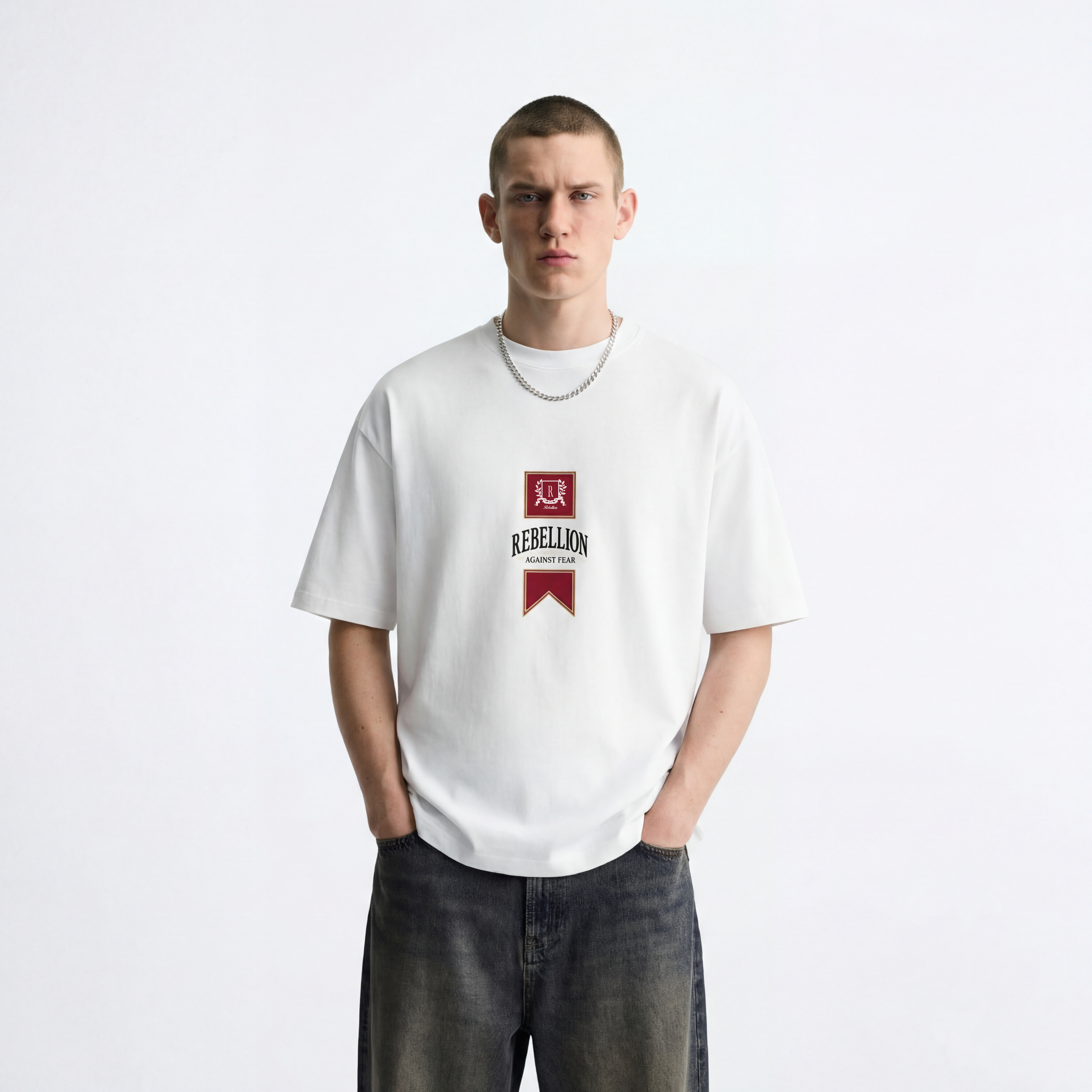 Against Fear T-Shirt - White