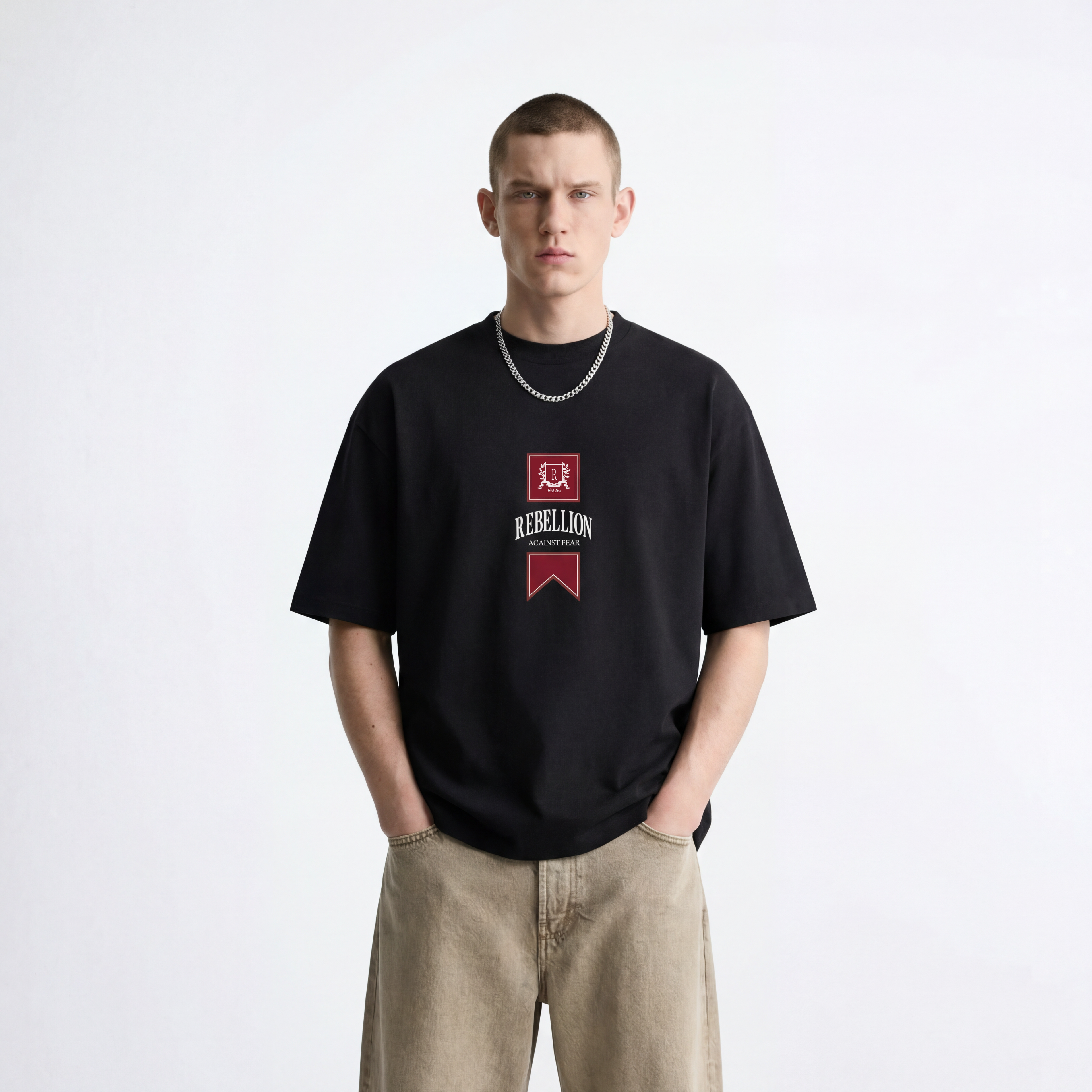 Against Fear T-Shirt - Black