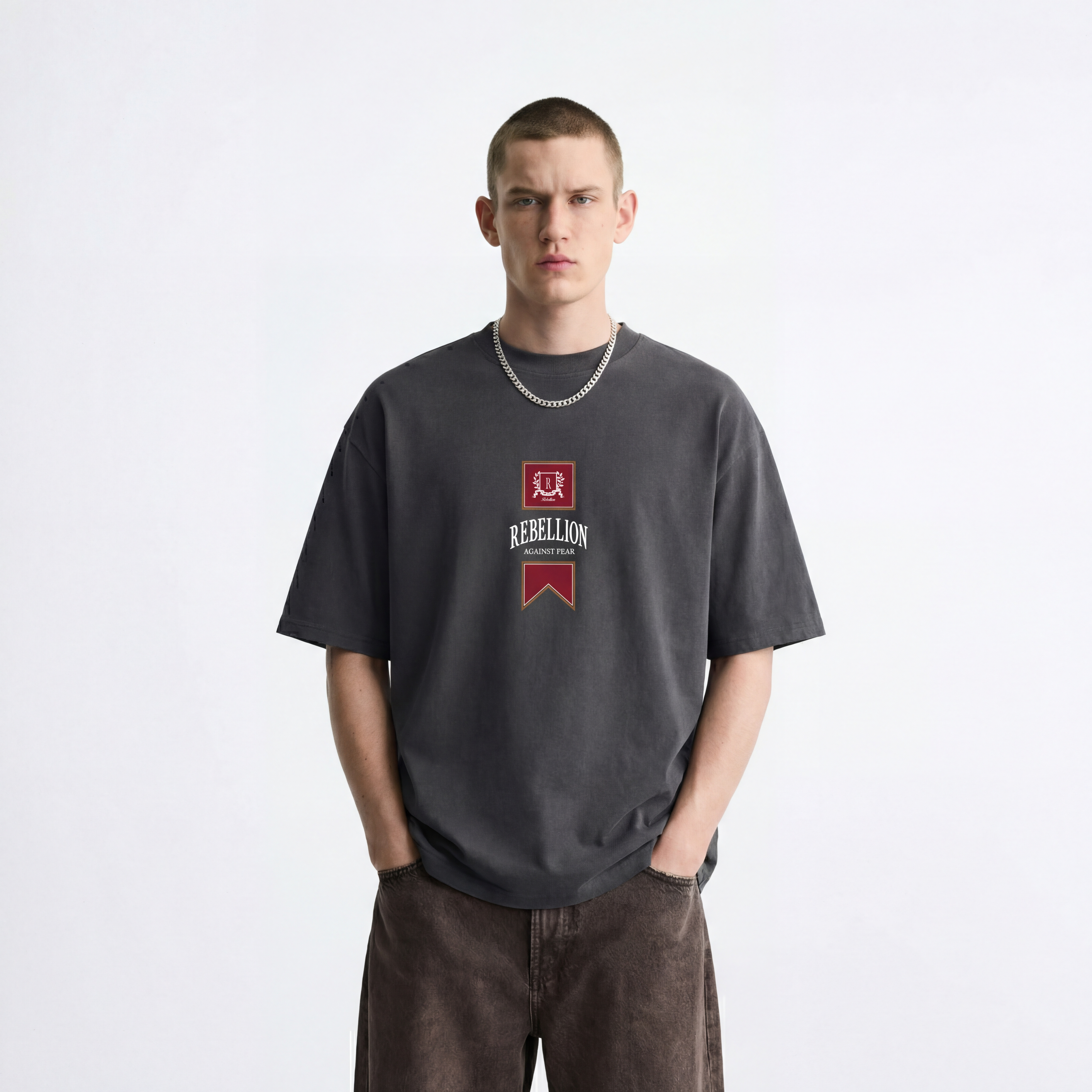 Against Fear T-Shirt - Grey