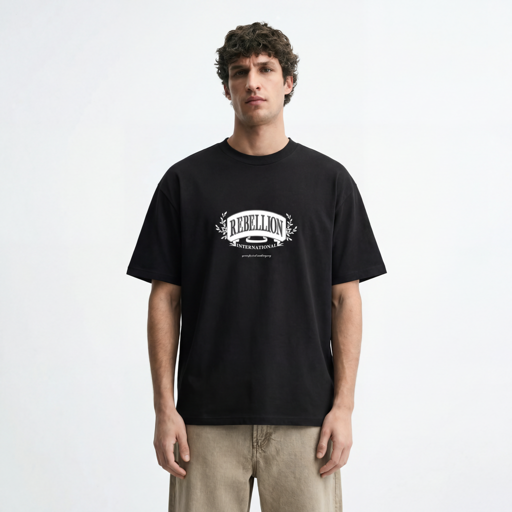 International T-Shirt - Black
