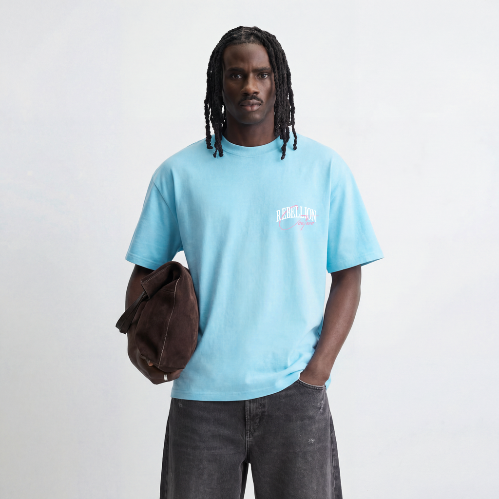 Couture T-Shirt - Baby Blue