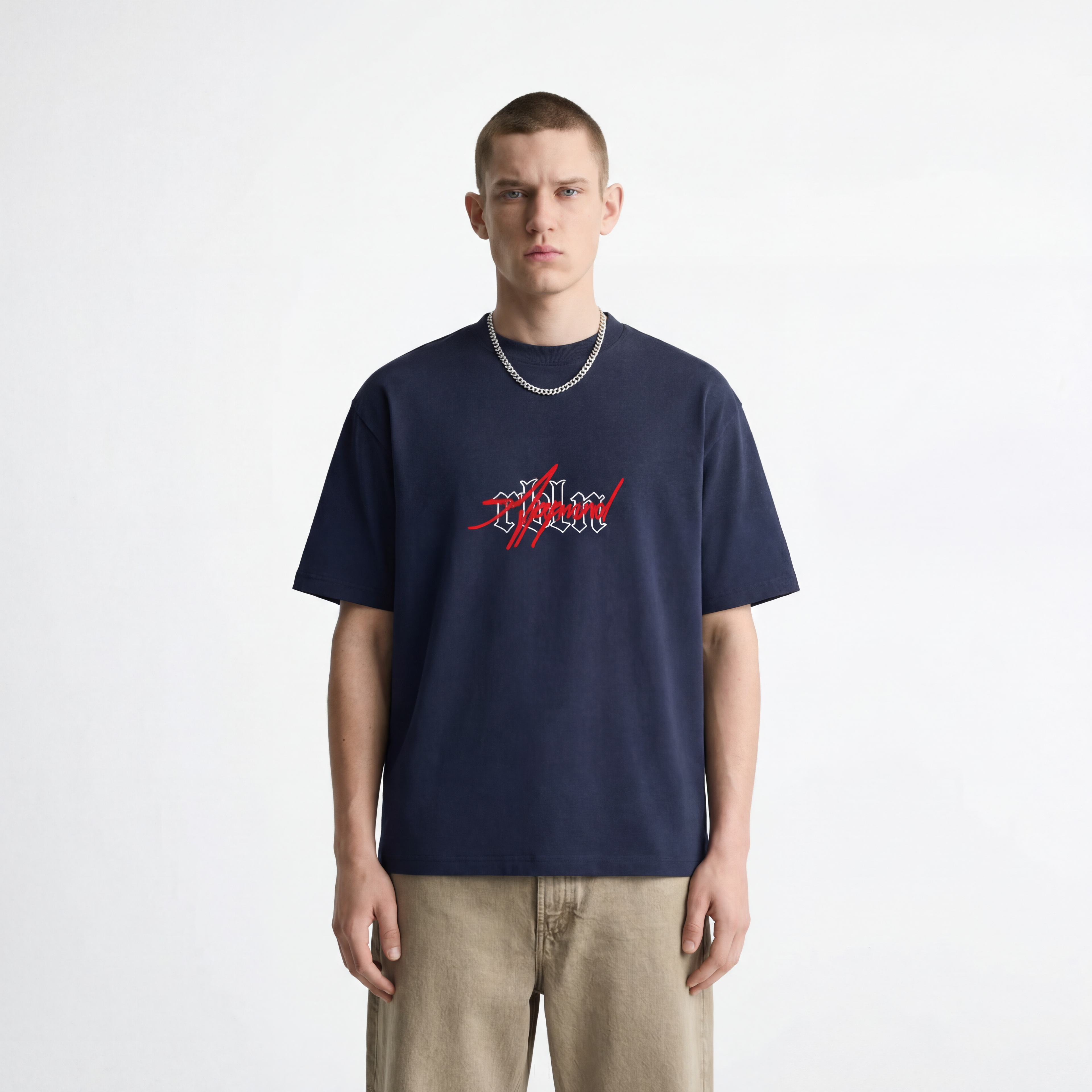 rbln Apparel T-Shirt -  Navy