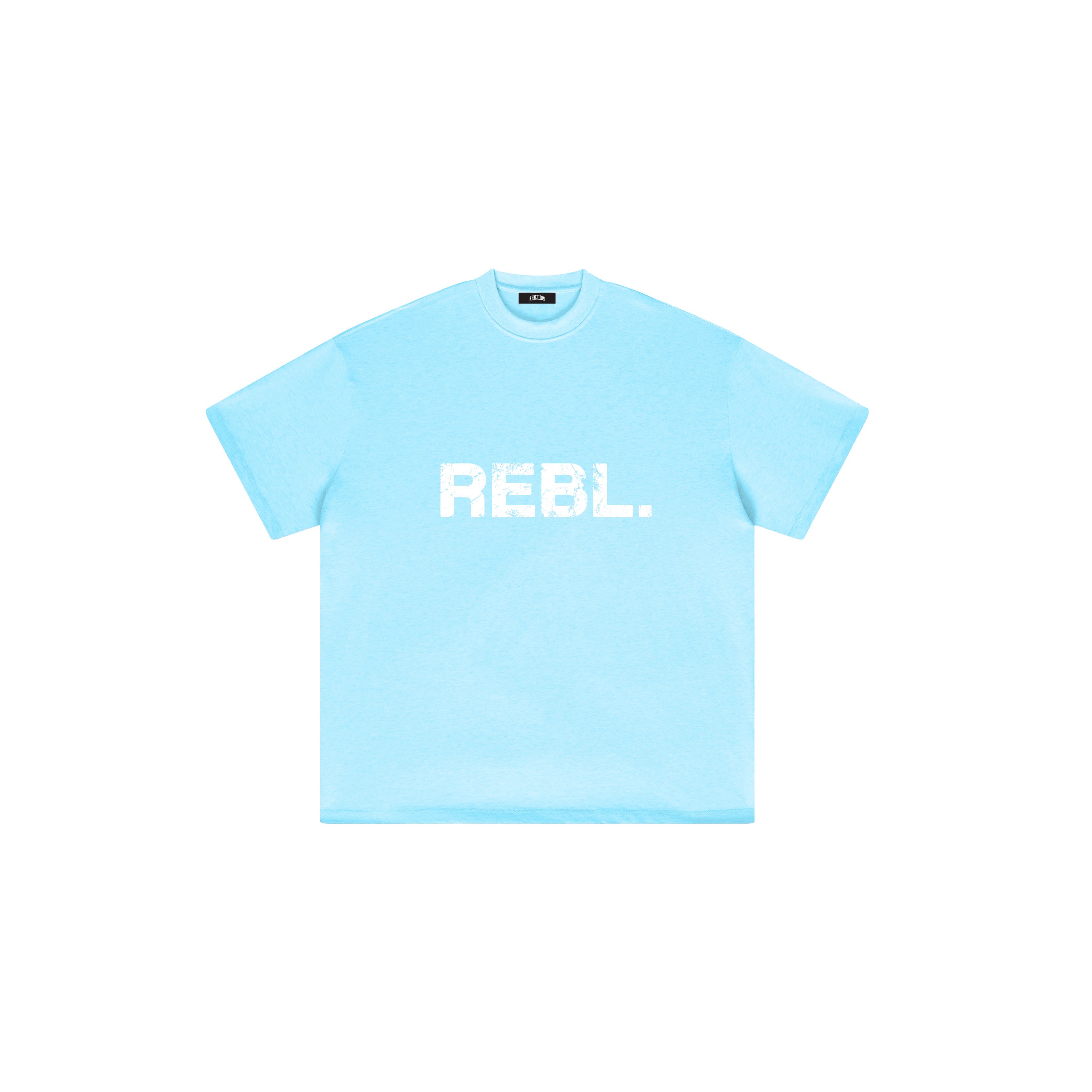 REBL. T-Shirt - Baby Blue