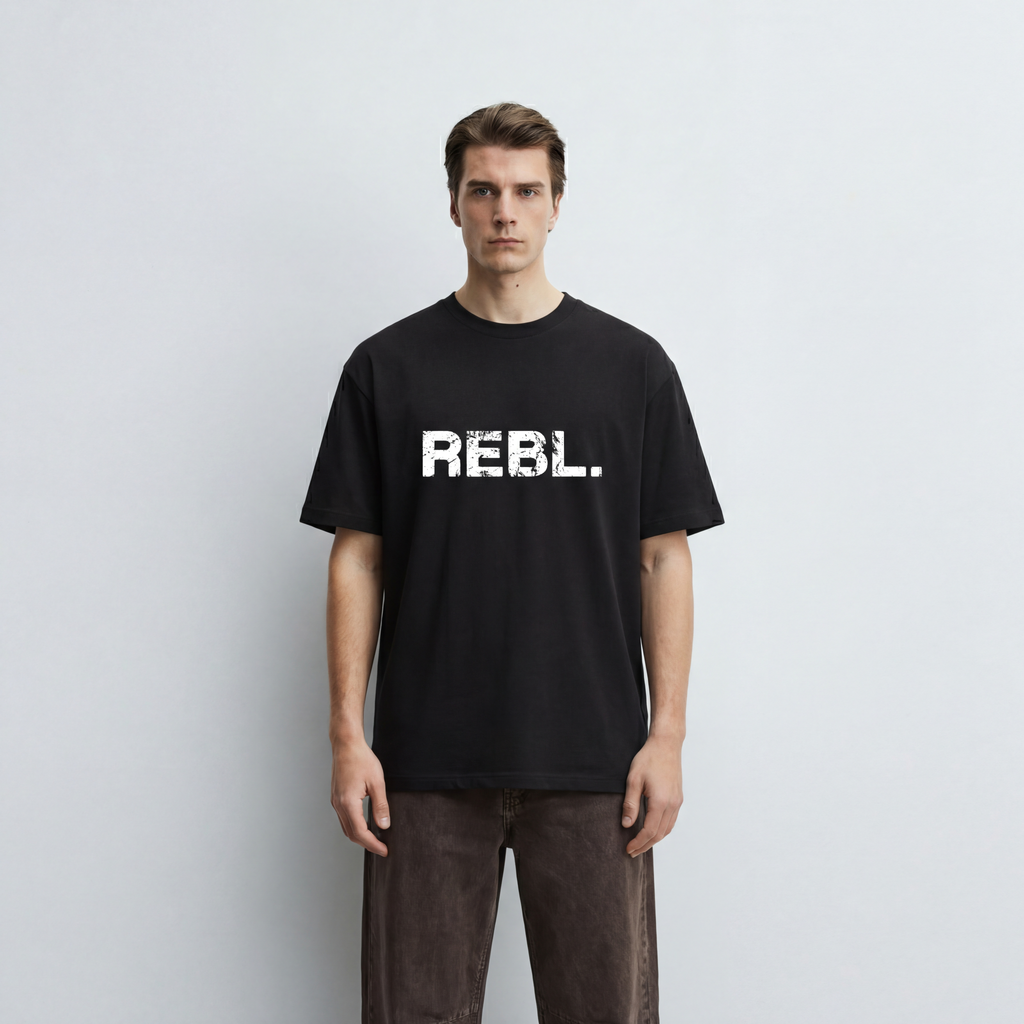 REBL. T-Shirt - Black