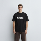 REBL. T-Shirt - Black