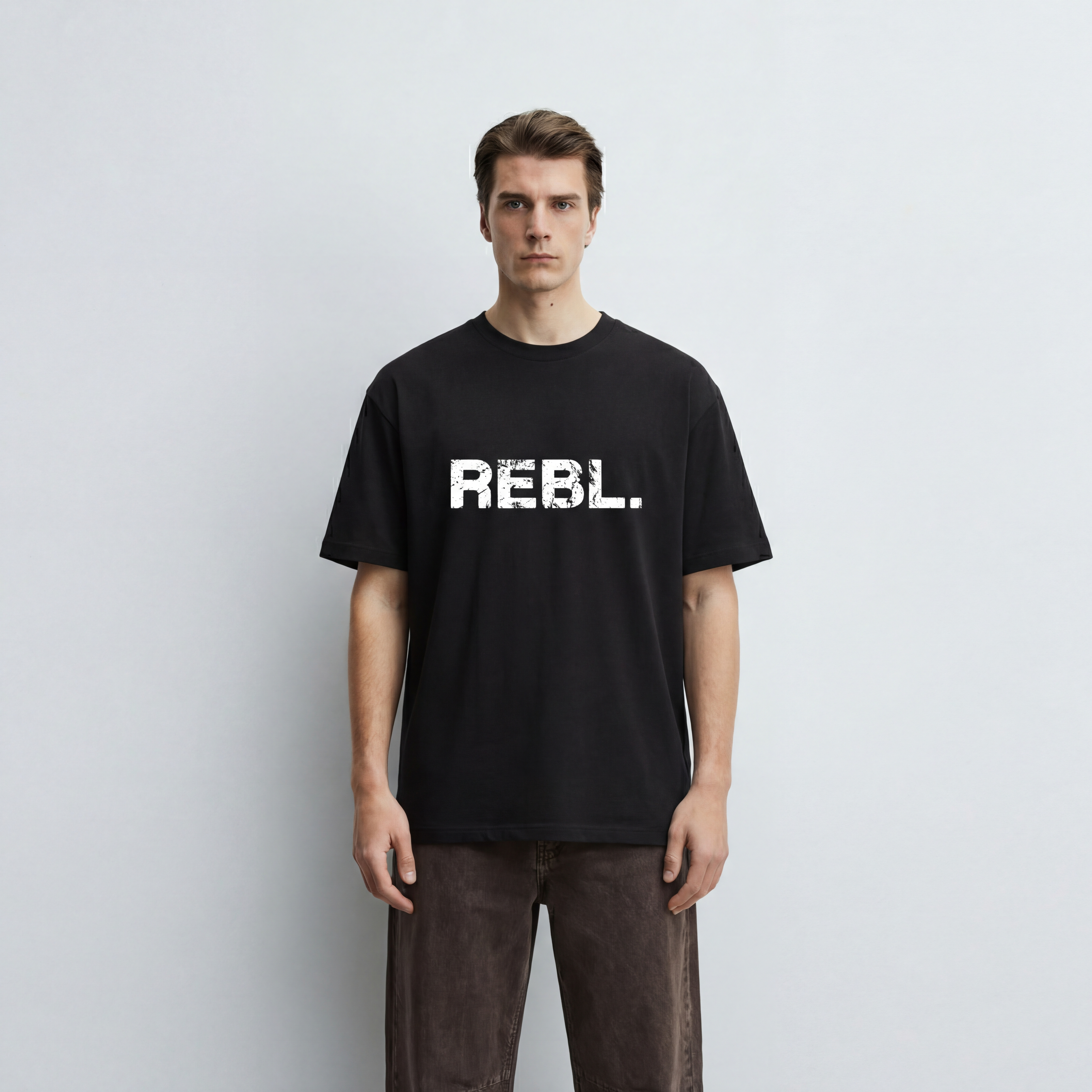REBL. T-Shirt - Black