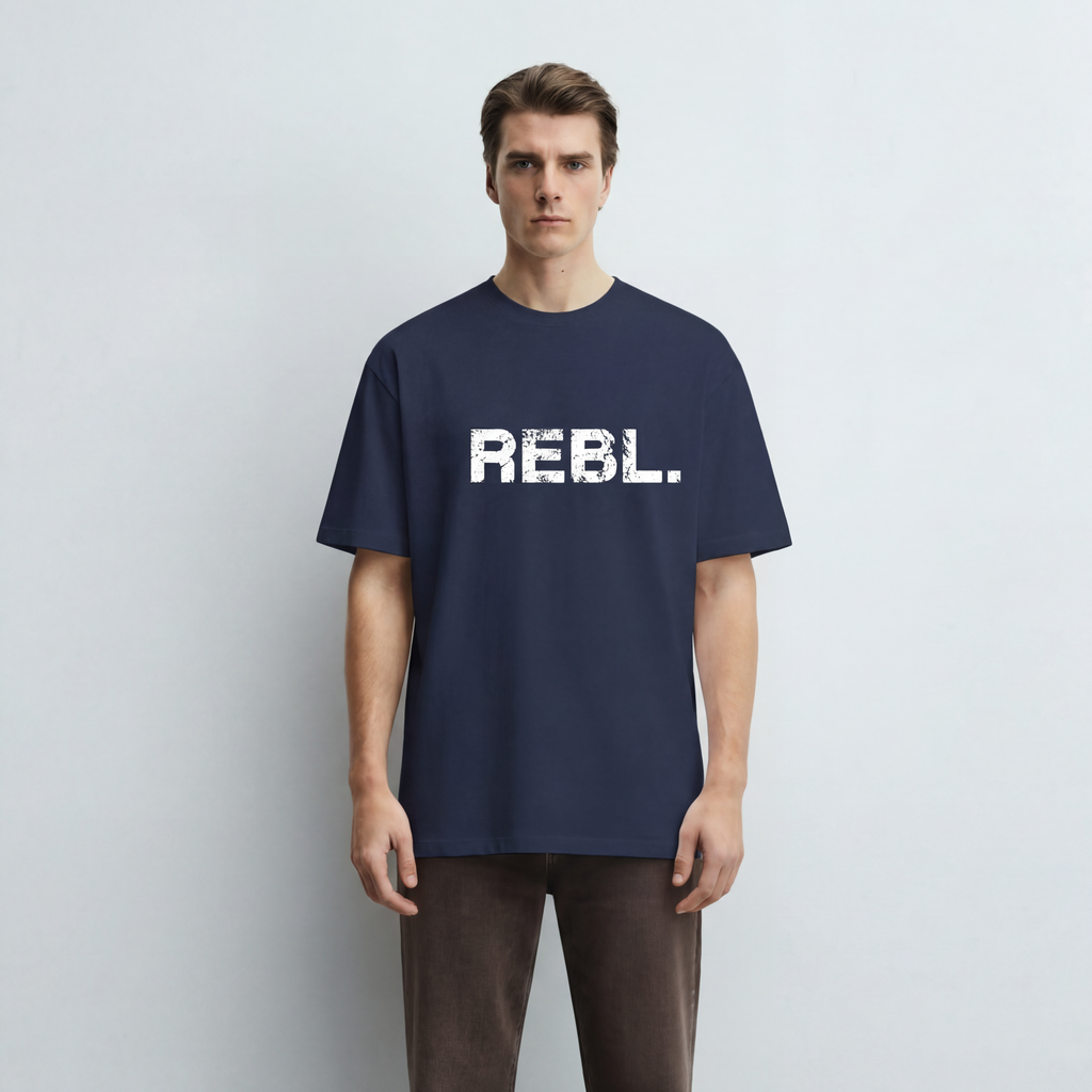REBL. T-Shirt - Navy