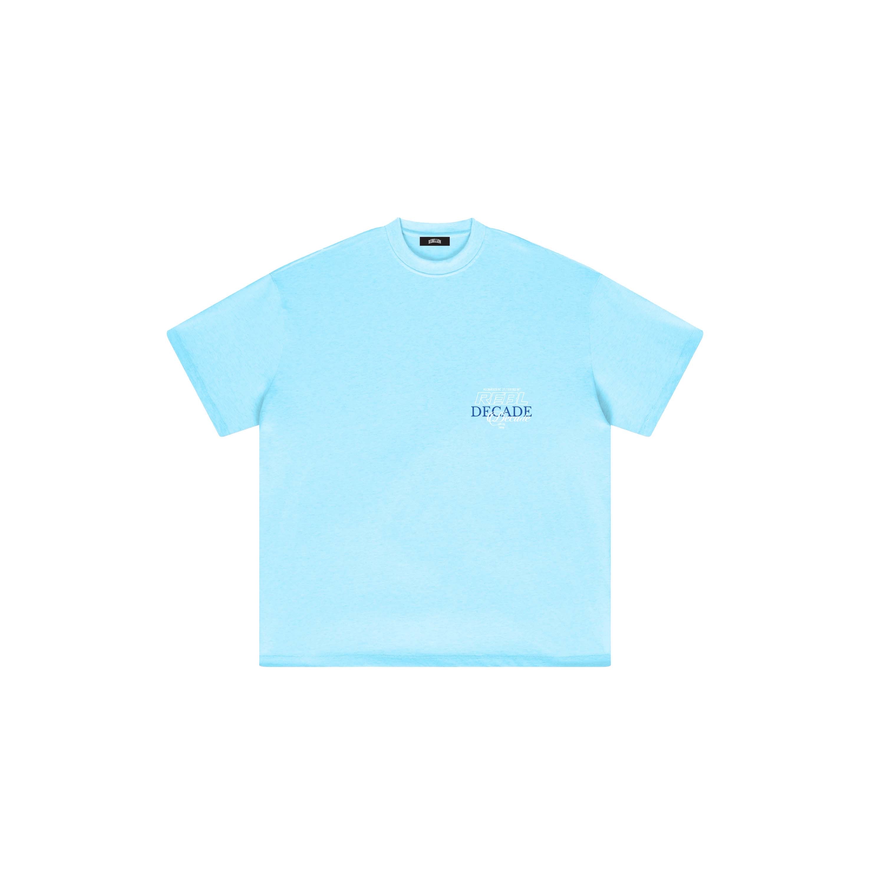 Decade T-Shirt - Baby Blue