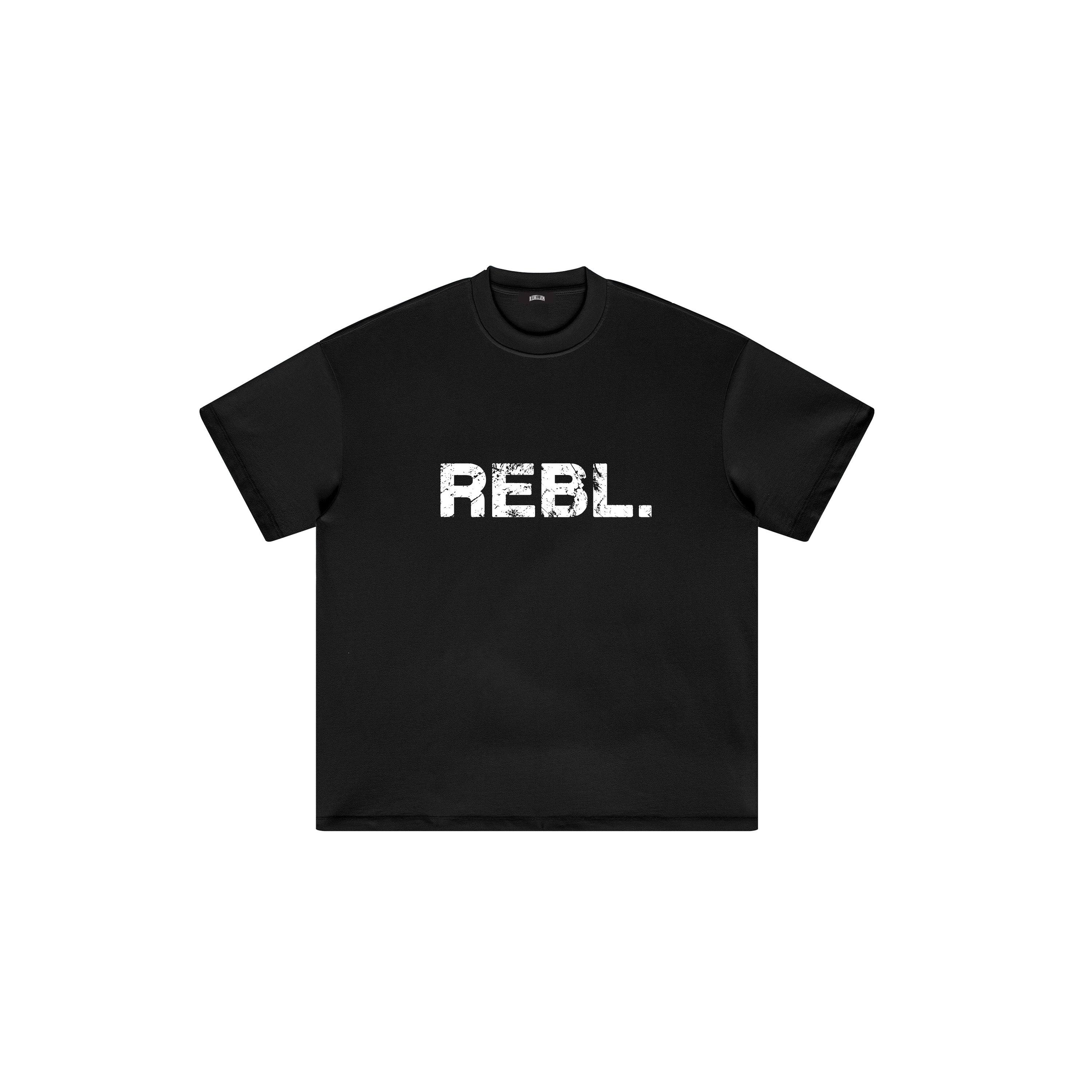 REBL. T-Shirt - Black