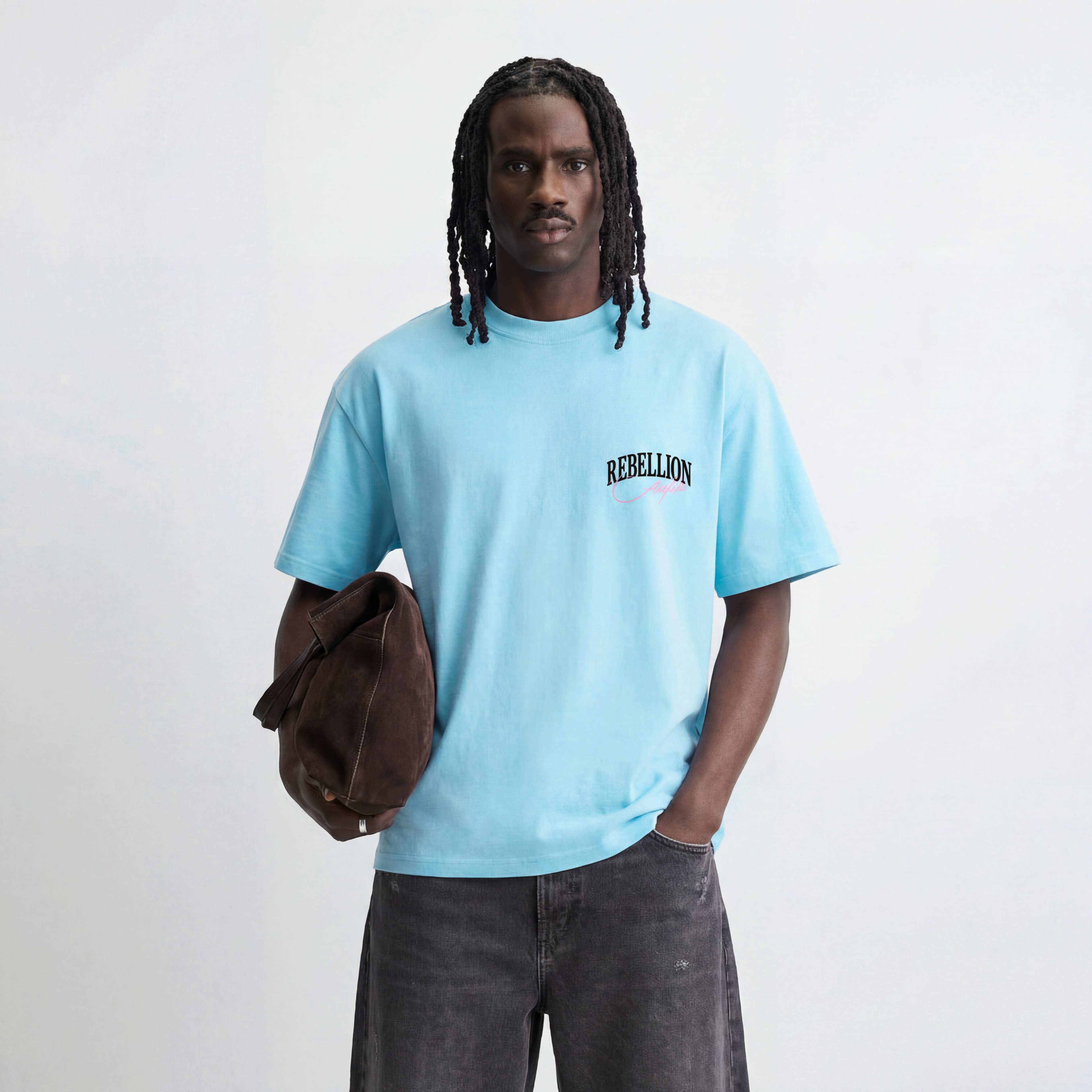 Couture T-Shirt - Baby Blue