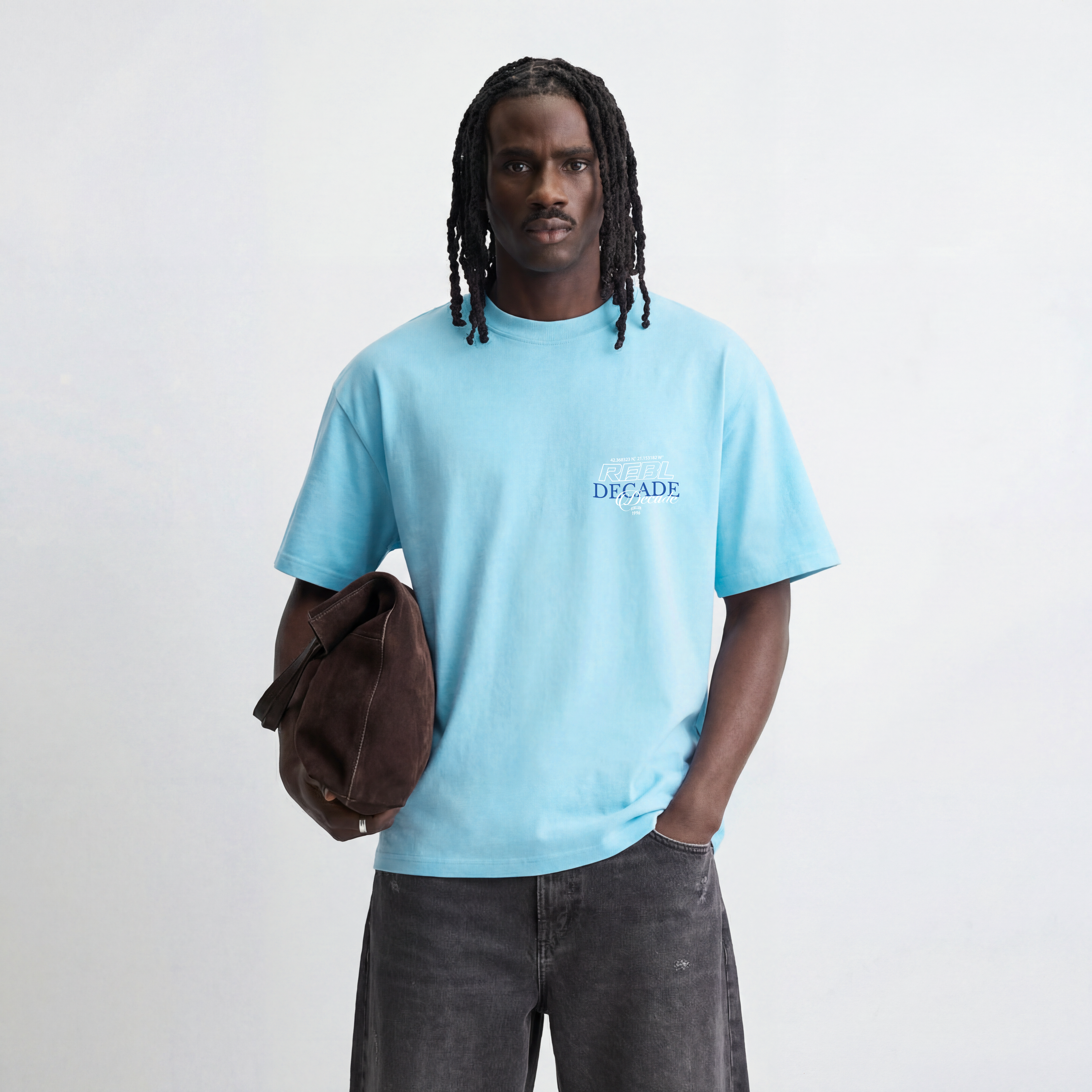Decade T-Shirt - Baby Blue