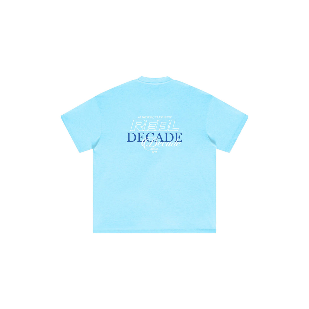 Decade T-Shirt - Baby Blue