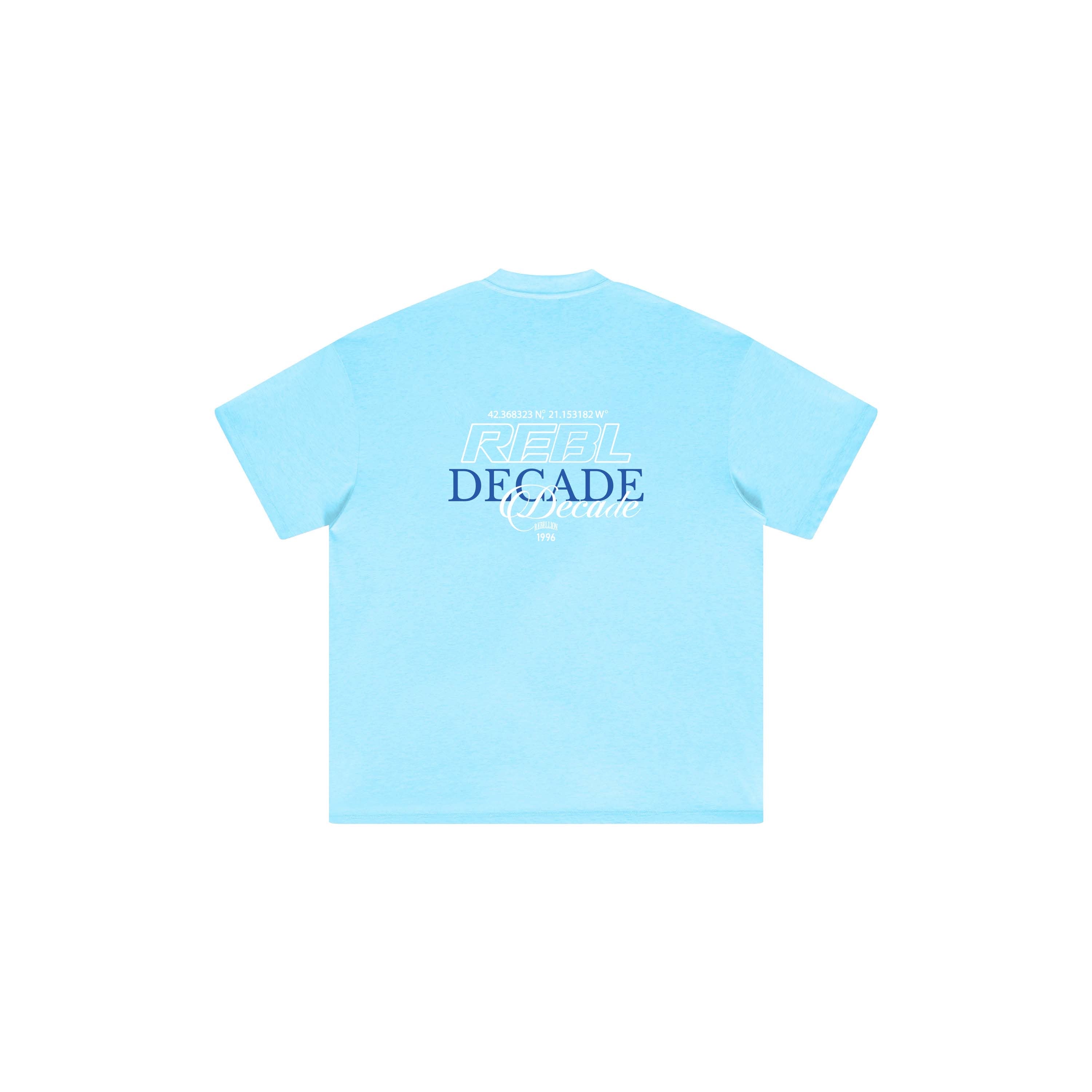 Decade T-Shirt - Baby Blue