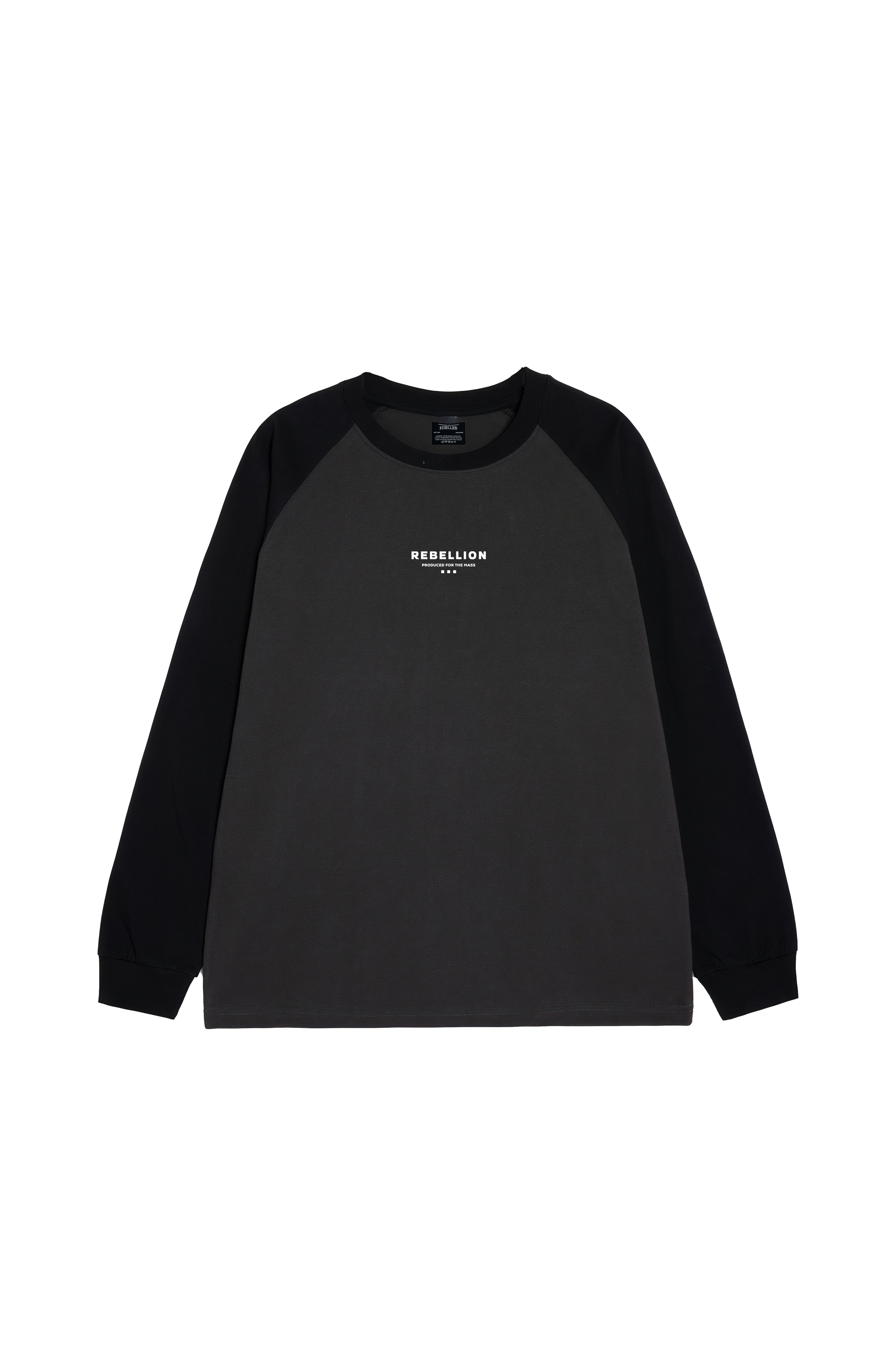 Raglan longsleeve Gray