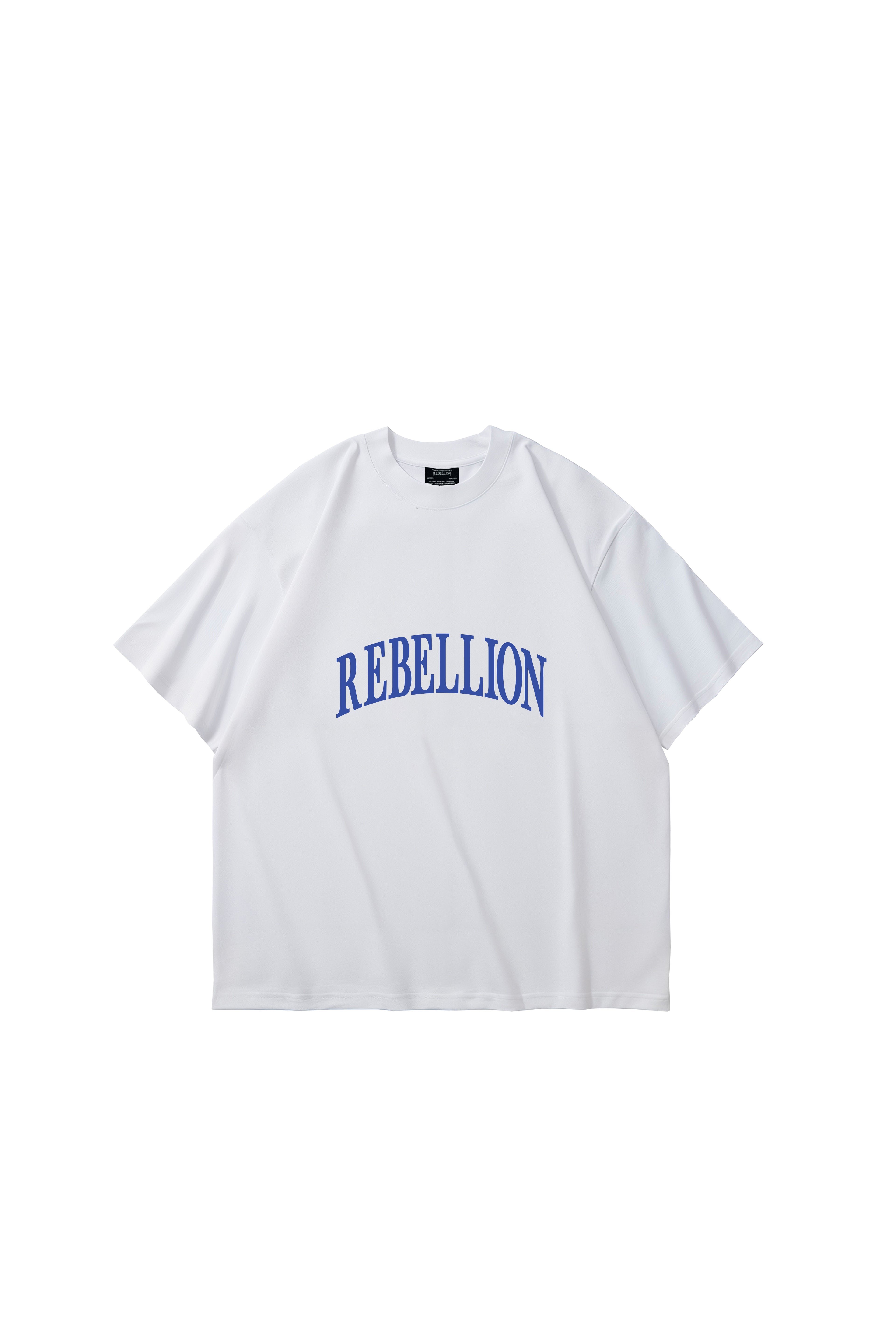 Revolution T-shirt White/Blue