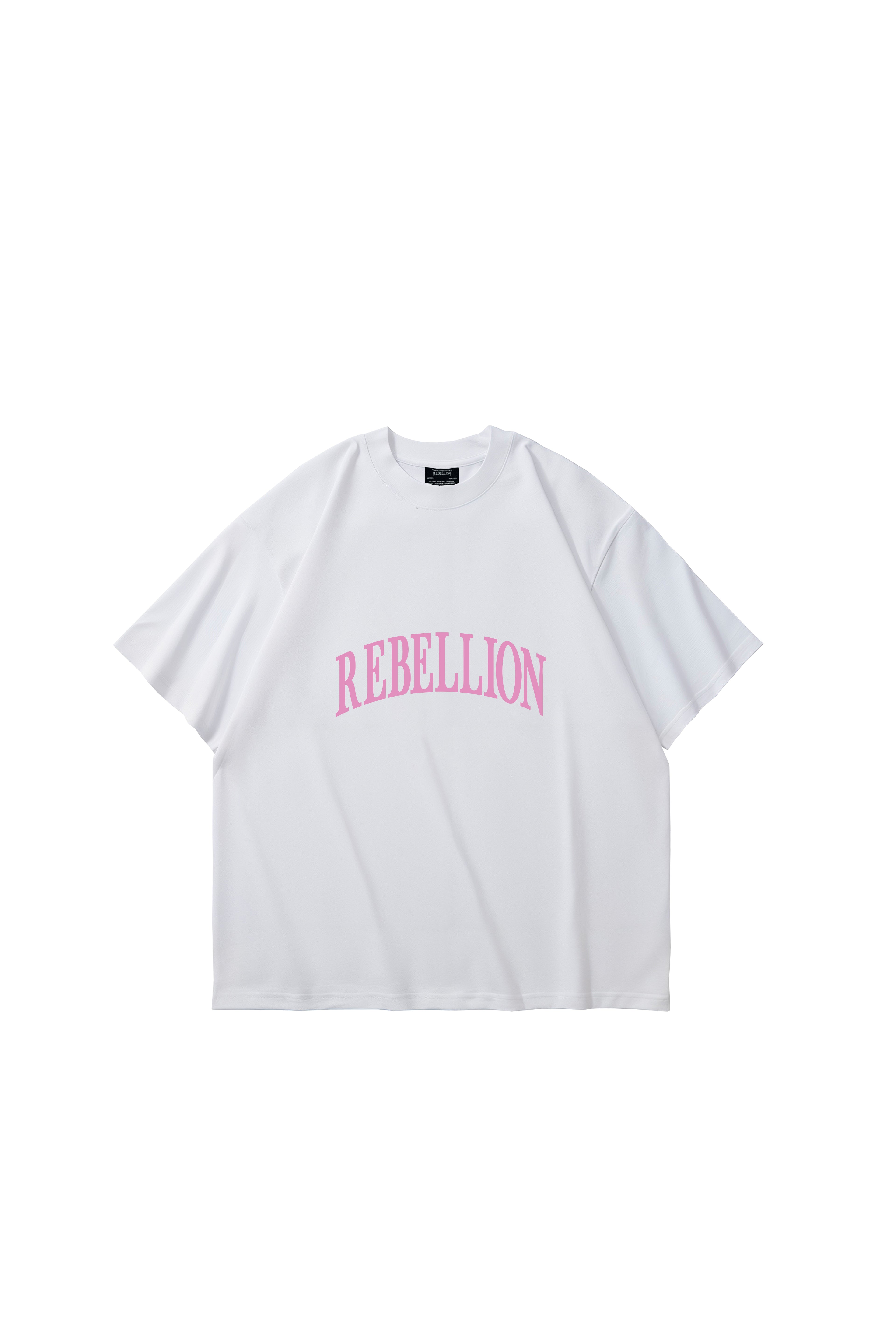 Revolution T-shirt White/Pink