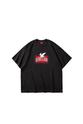 Adler-T-Shirt – Schwarz