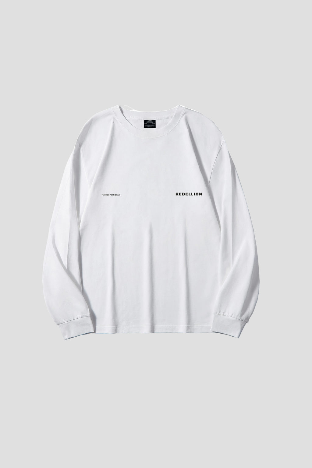 Bluz Me Krah Të Gjat Minimalist (e bardh)