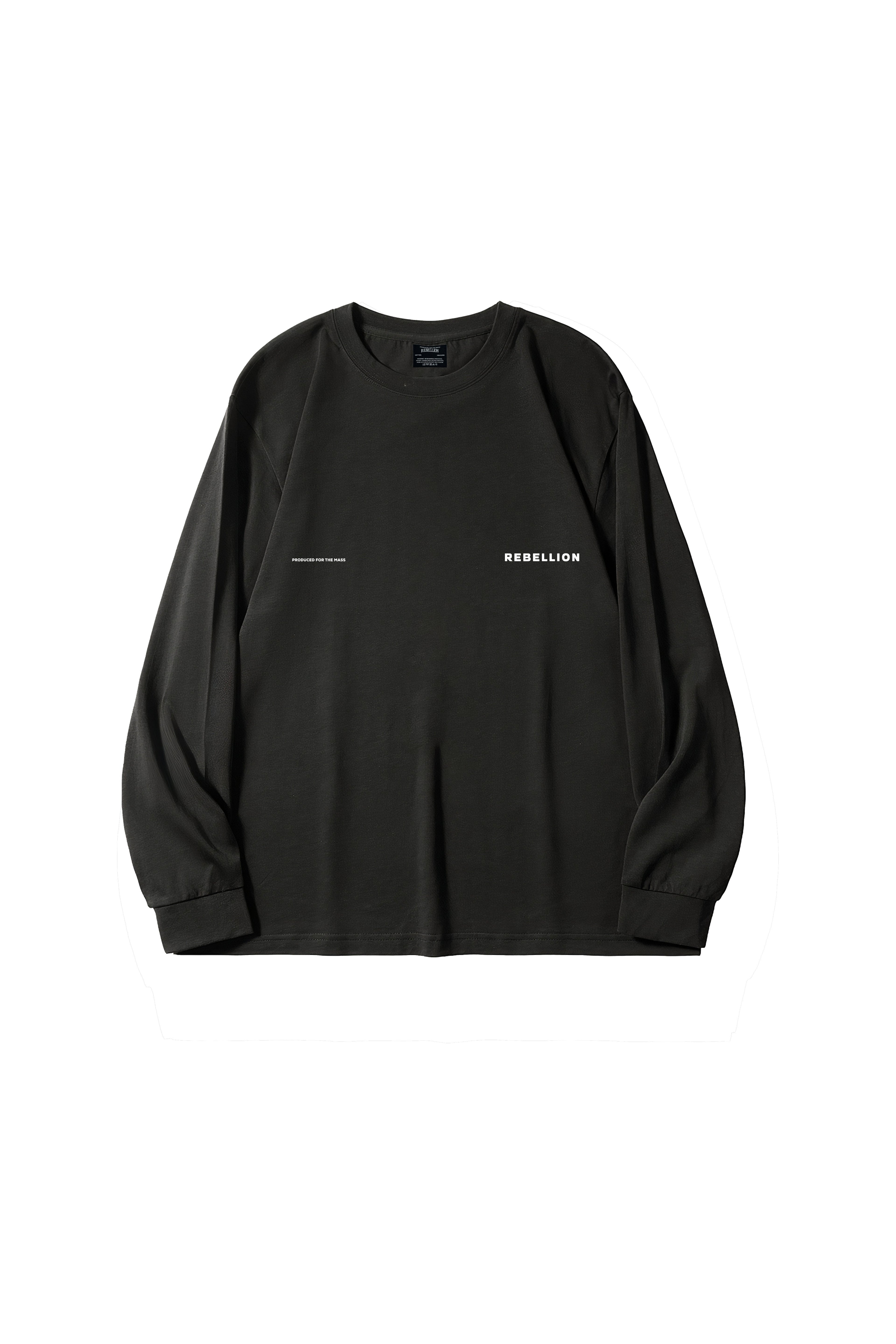 Minimalist longsleeve Black