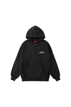 Rebellion Zip Up Hoodie - Black